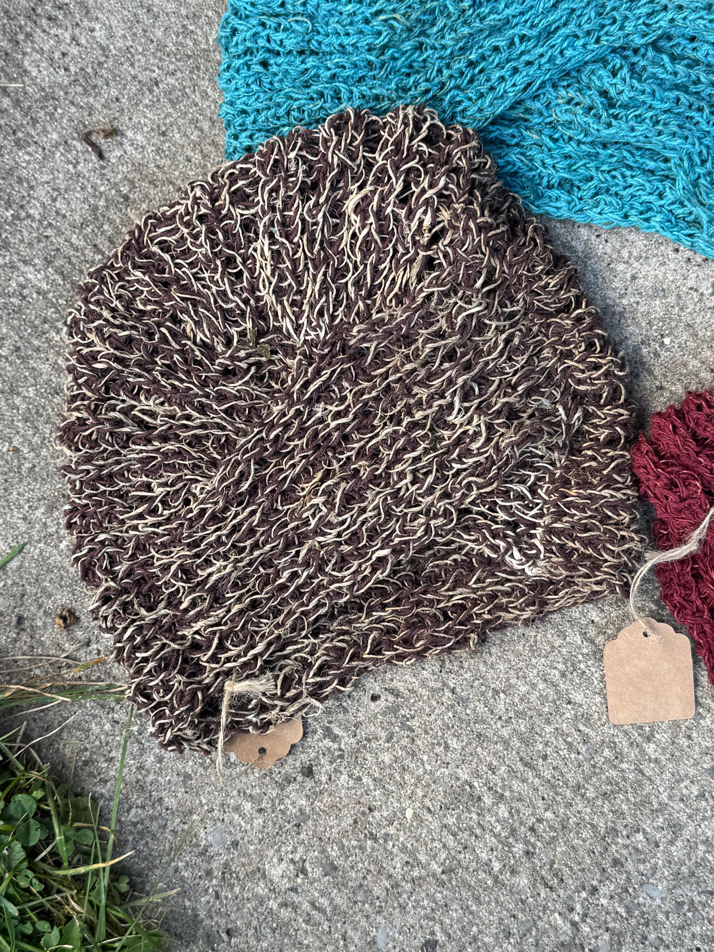 🌾 “Wild Nettle Knit Hat” – Handmade in Nepal 🇳🇵