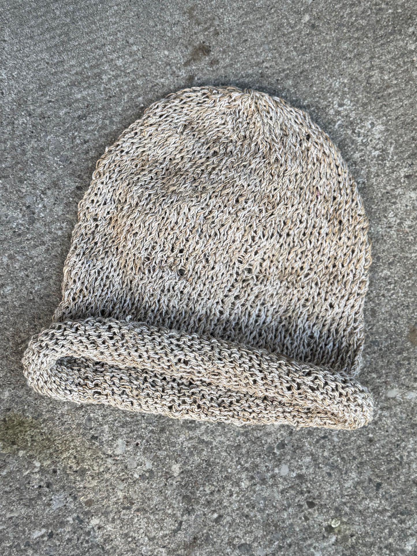 🌾 “Wild Nettle Knit Hat” – Handmade in Nepal 🇳🇵