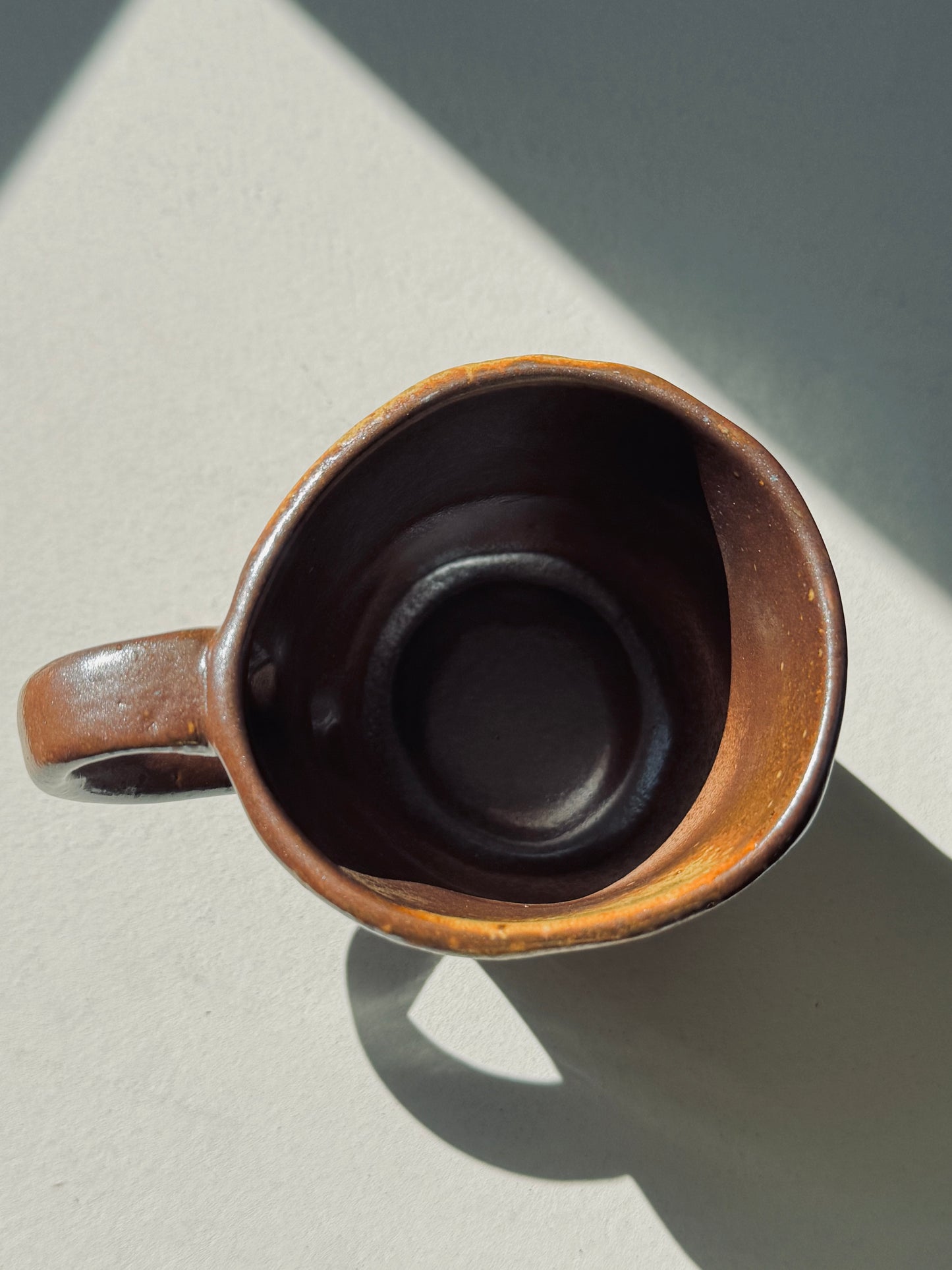 Golden Earth Stoneware Mug | Handcrafted Ceramic | 230ml