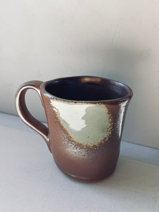 Earth & Sea Stoneware Mug | Handcrafted Ceramic | 230ml
