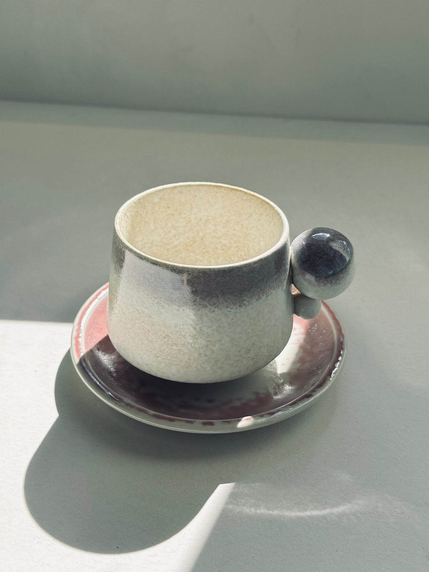 Orbit Series – Ceramic Mug + Saucer