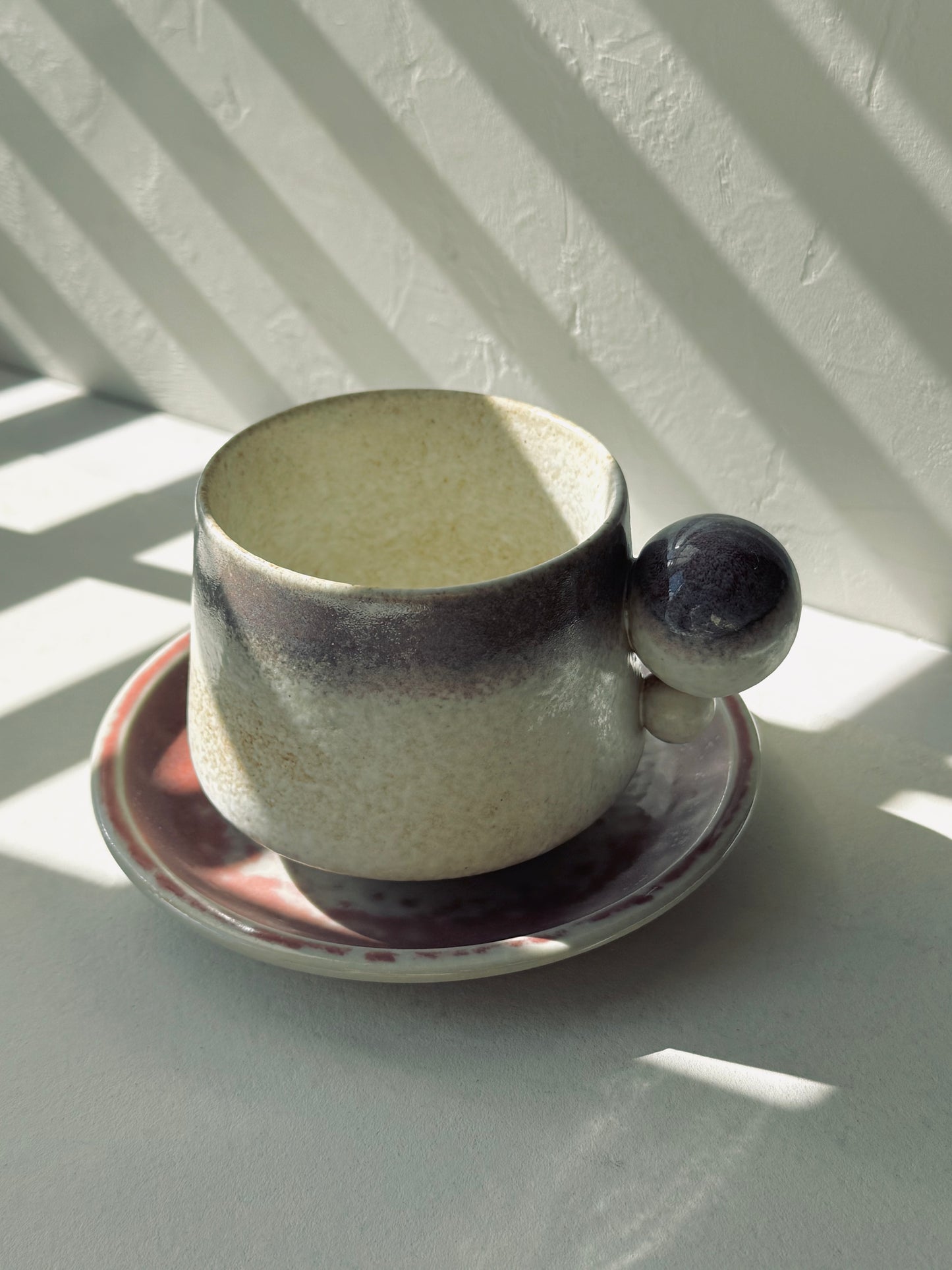Orbit Series – Ceramic Mug + Saucer