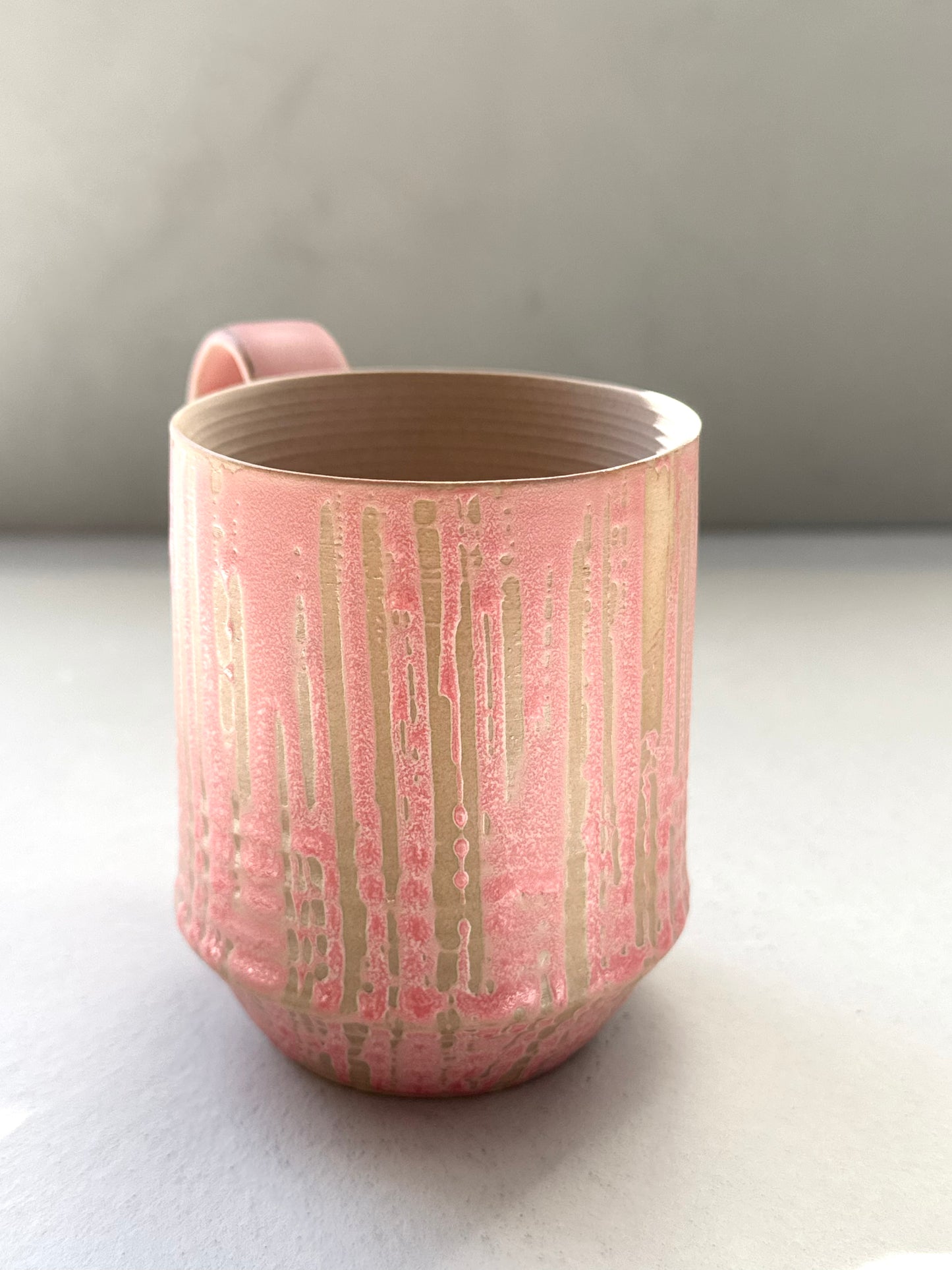 BoHo Bronte Flow Glaze Mug – Sakura Pink