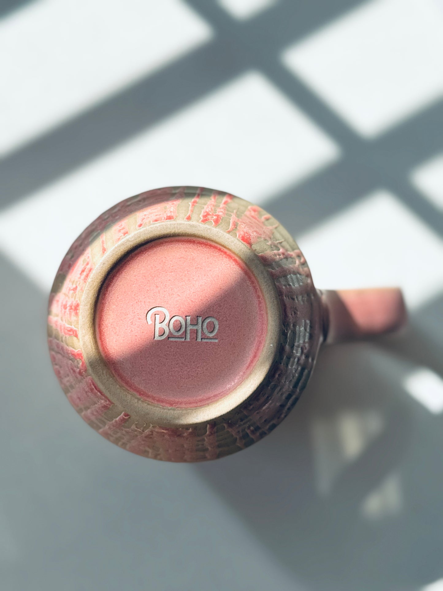 BoHo Bronte Flow Glaze Mug – Sakura Pink