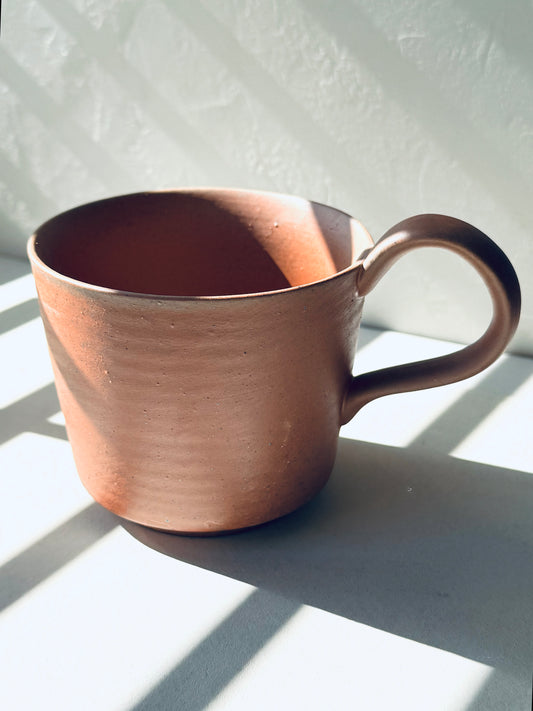 BoHo Bronte Natural Clay Mug – Terracotta Edition