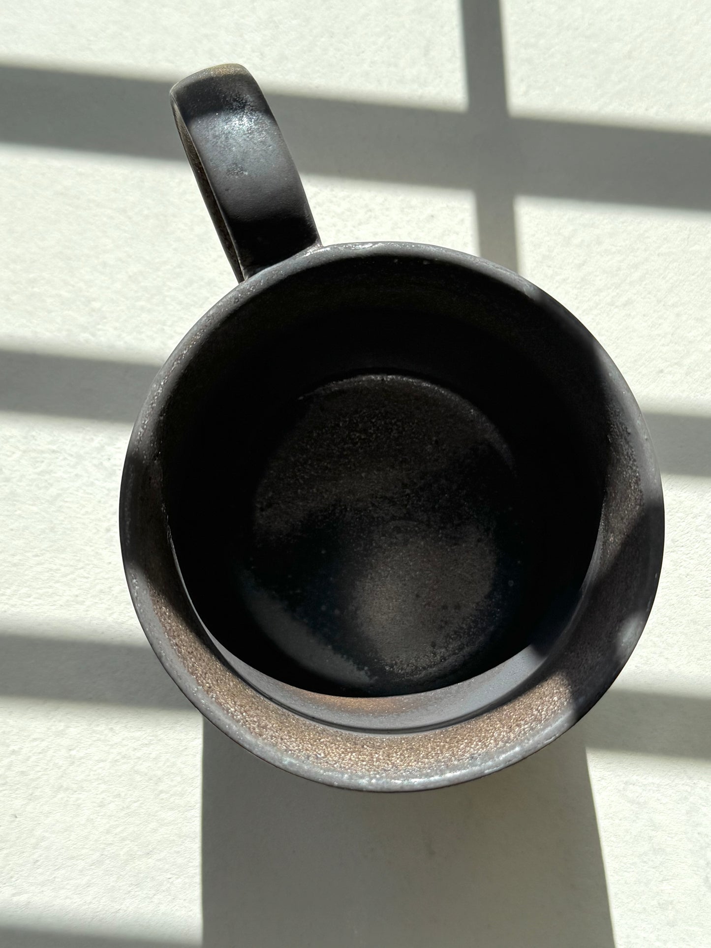 BoHo Bronte Matte Clay Mug – Charcoal Mist Edition