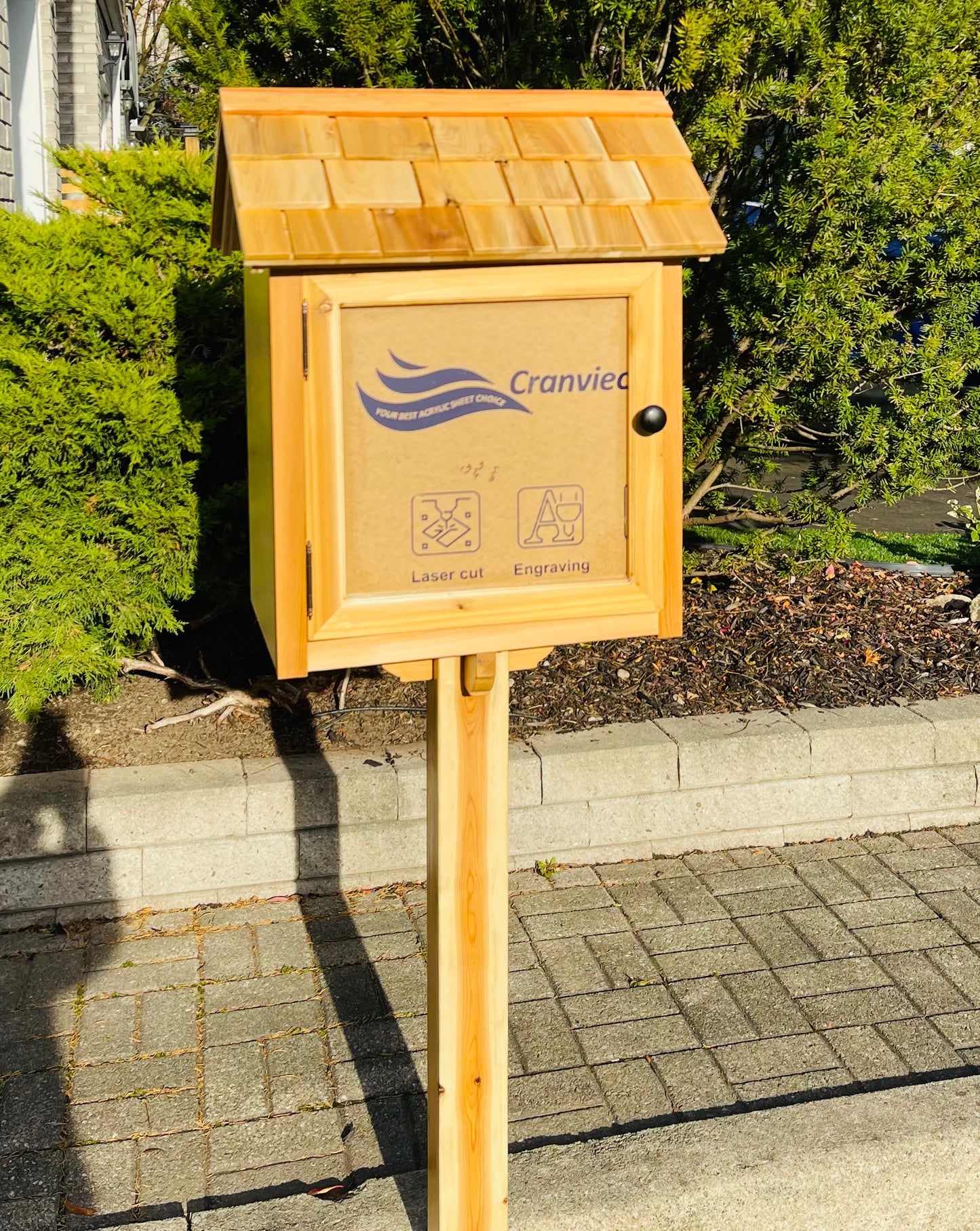 2-Tier Little Free Library — Bronte Woodwork Collection