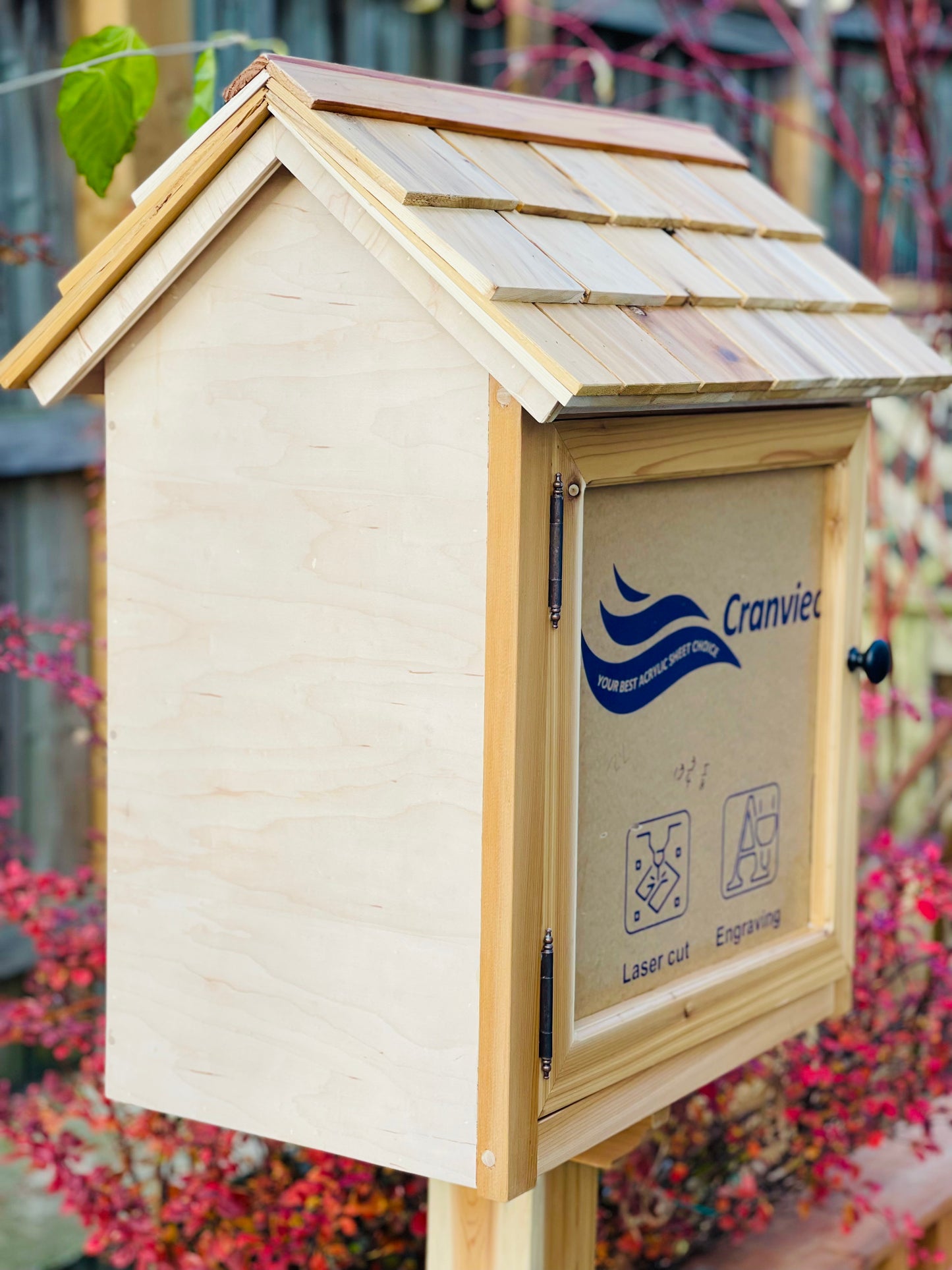 2-Tier Little Free Library — Bronte Woodwork Collection