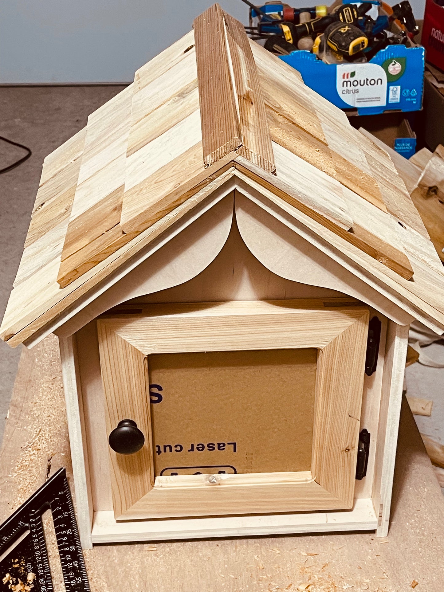 The “Little Free Library” – Handcrafted  Book House