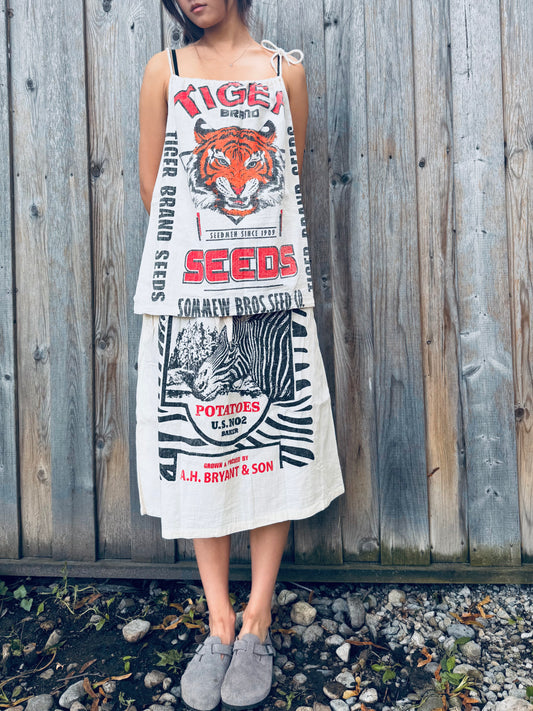 🐯 Tiger Brand Graphic Cami Top – Lightweight & Fierce