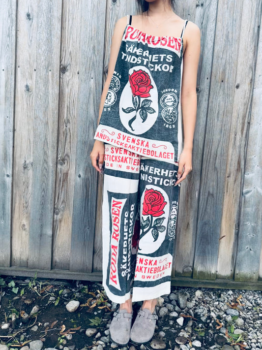Red Rose Matchbox Cami Top