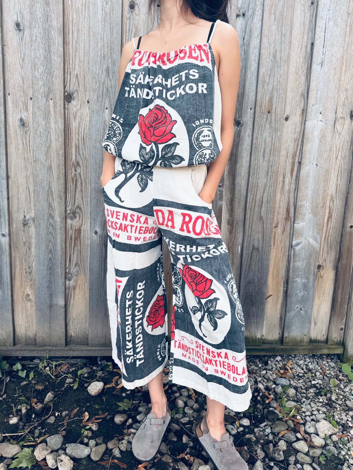 Red Rose Matchbox Cami Top