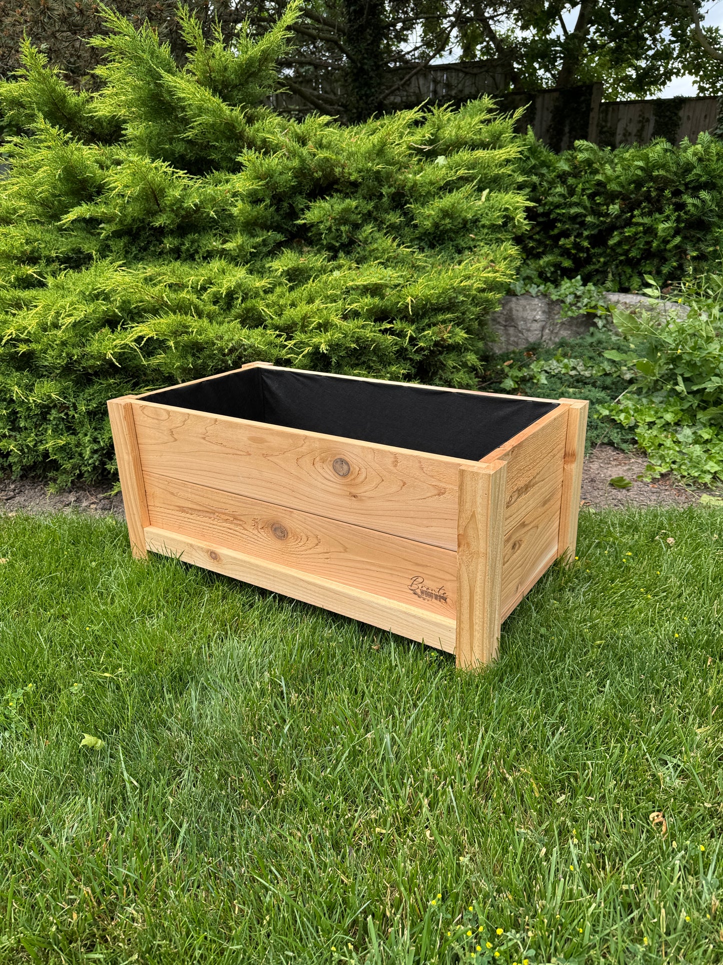The HomeGrow | Premium Cedar Raised Planter