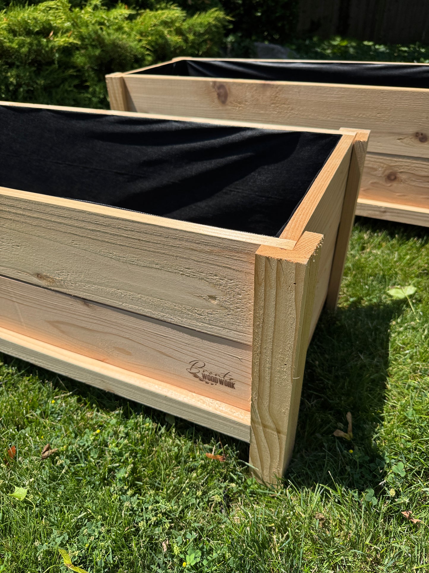 The HomeGrow | Premium Cedar Raised Planter