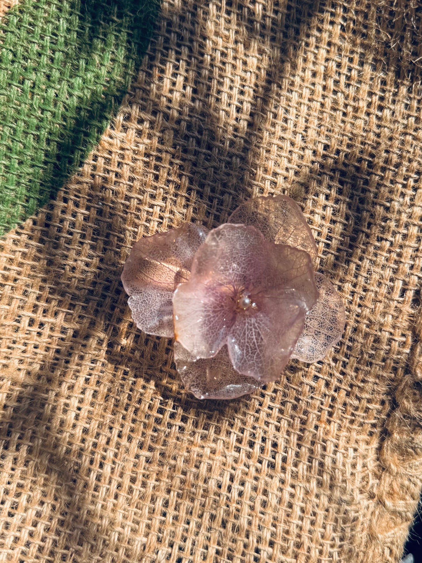 Ethereal Lilac Bloom Clip