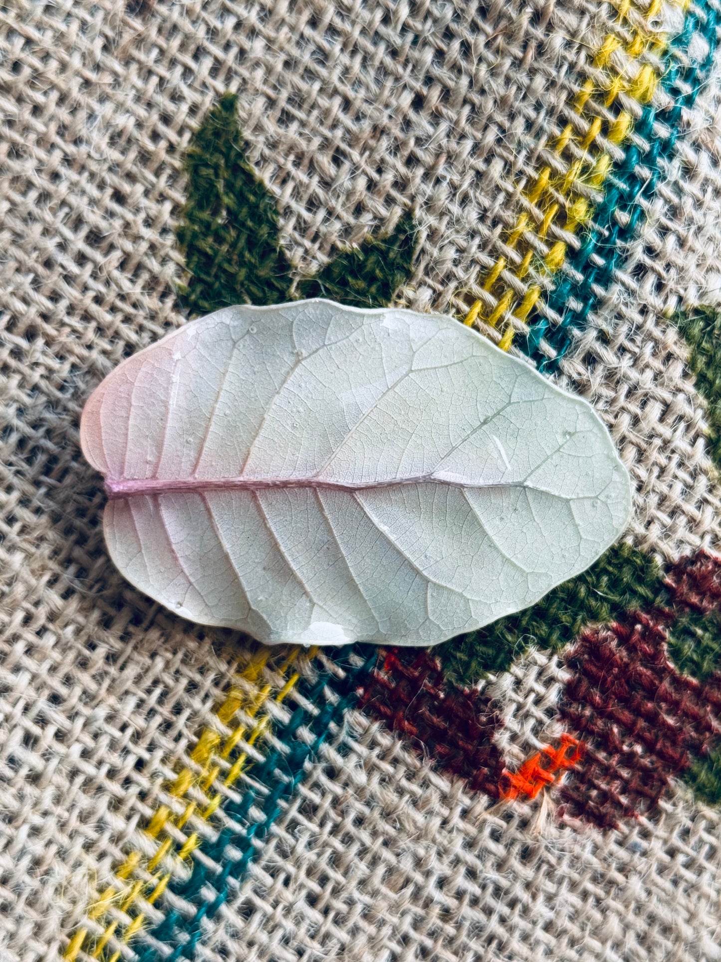 Natural Oak Leaf Clips