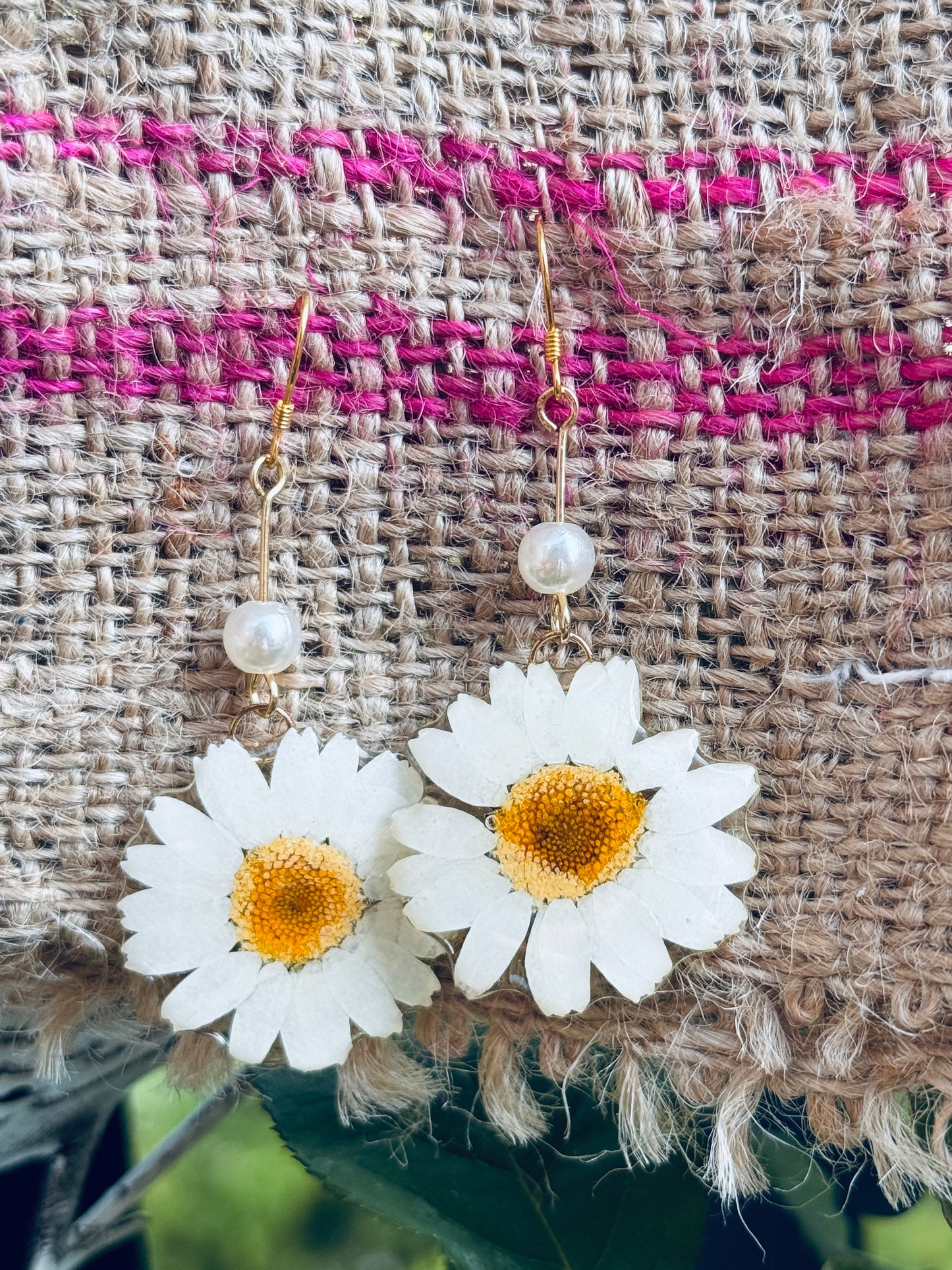 🌼 Pure Daisy 14k Hoop Earrings✨