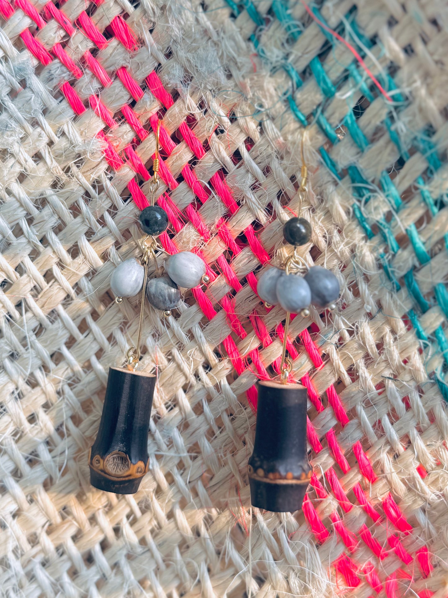 “Bamboo Whisper” Earrings – 14K Gold Hook
