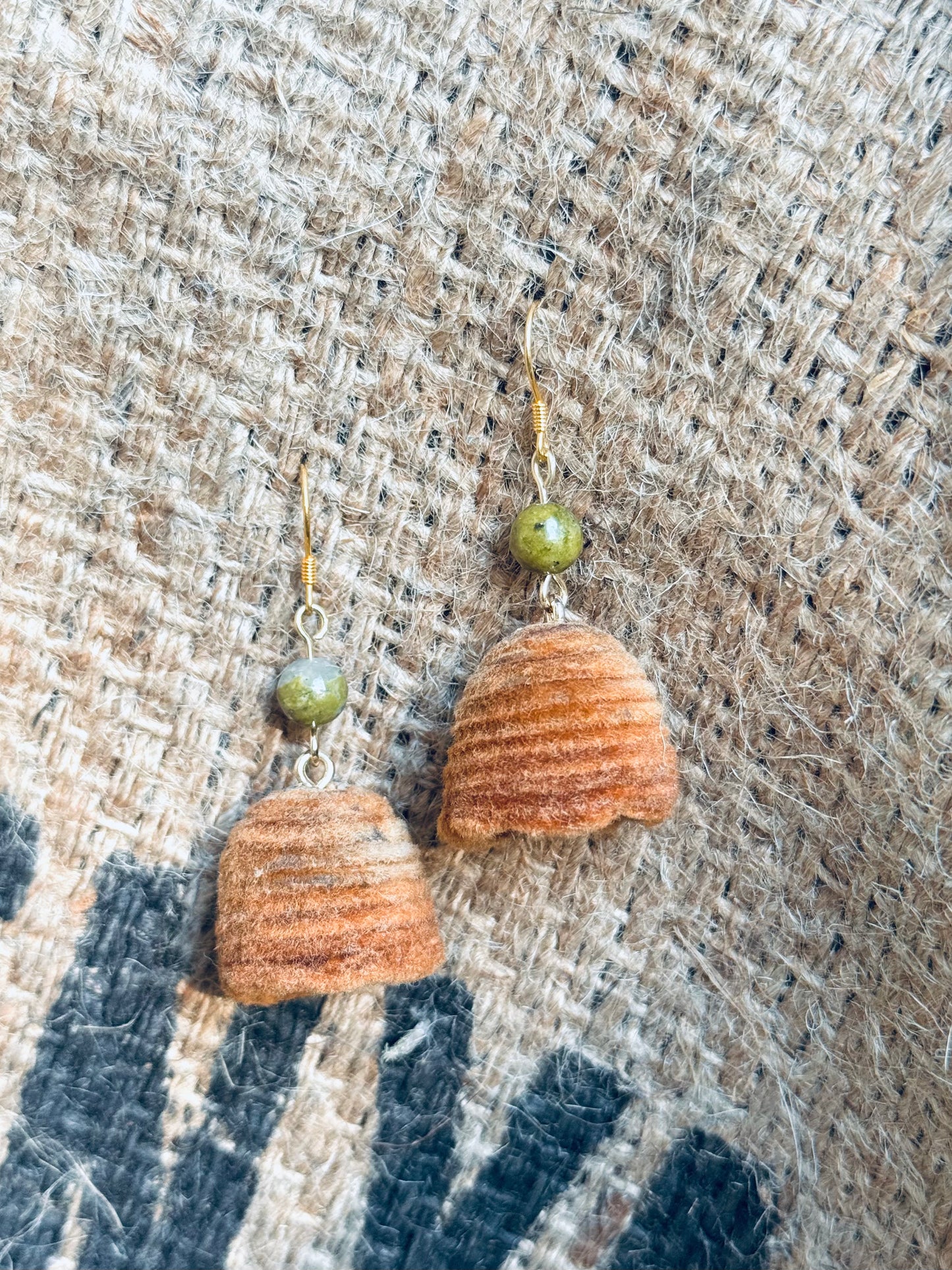 Acorn Forest Bells | 14k Gold Hook