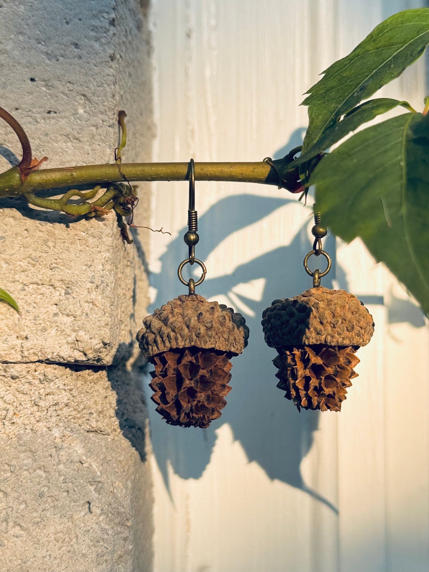🌲 Pine Charm Earrings