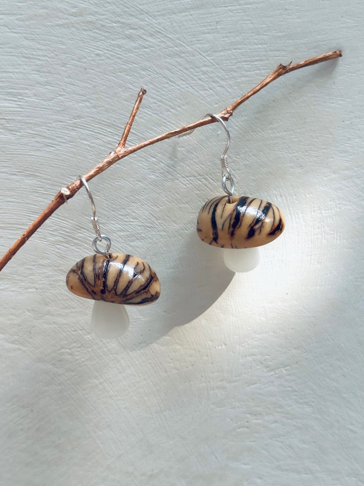 🍄 Mushroom Magic Earrings