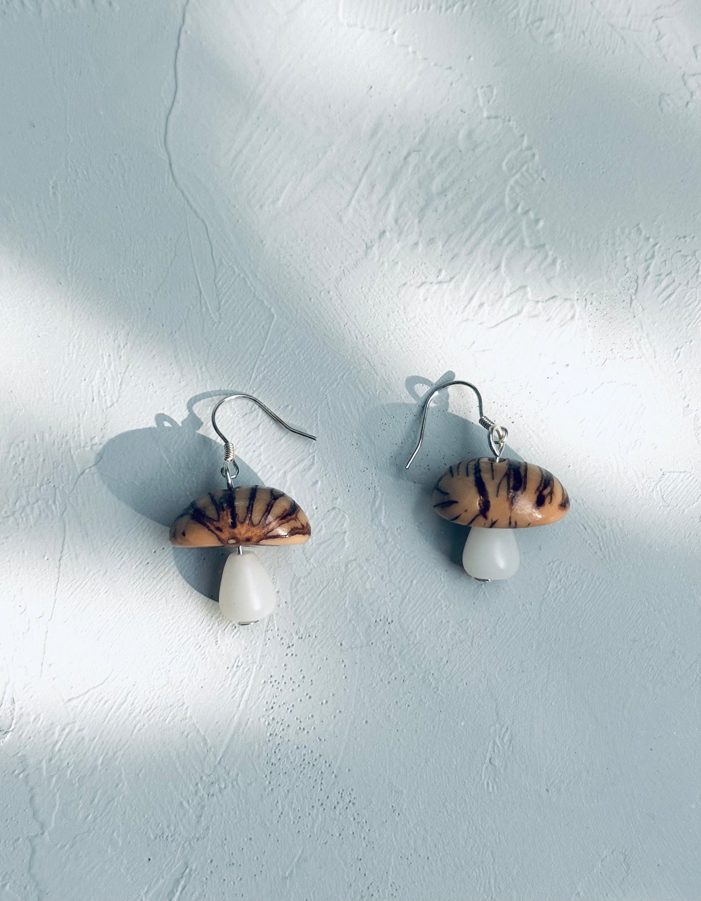 🍄 Mushroom Magic Earrings