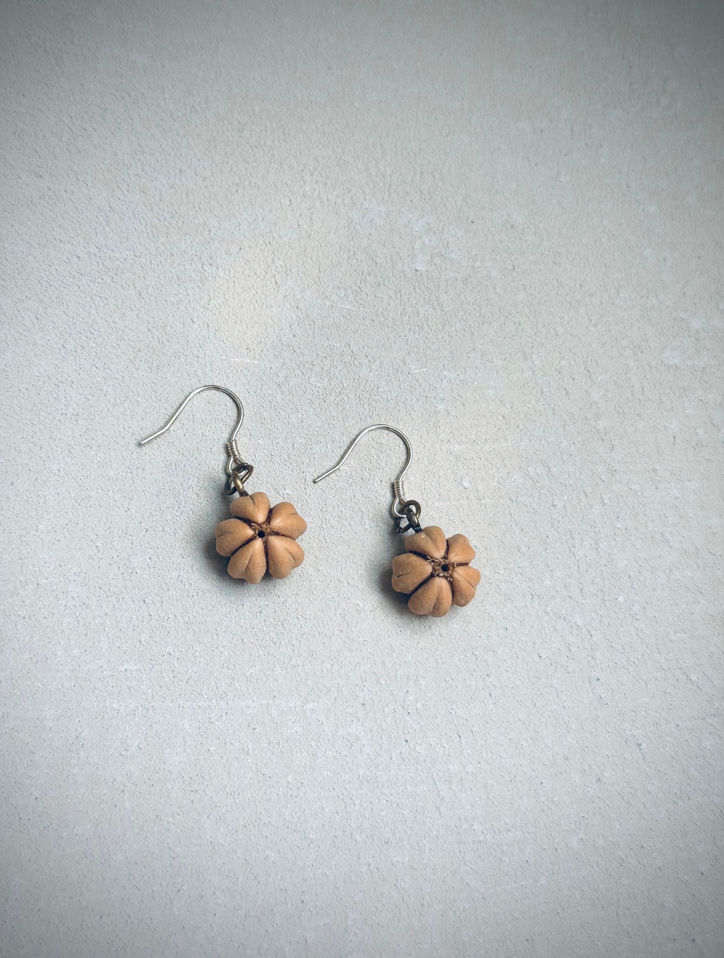 🌸 Five Blessings Bodhi Earrings 925 Silver Hook