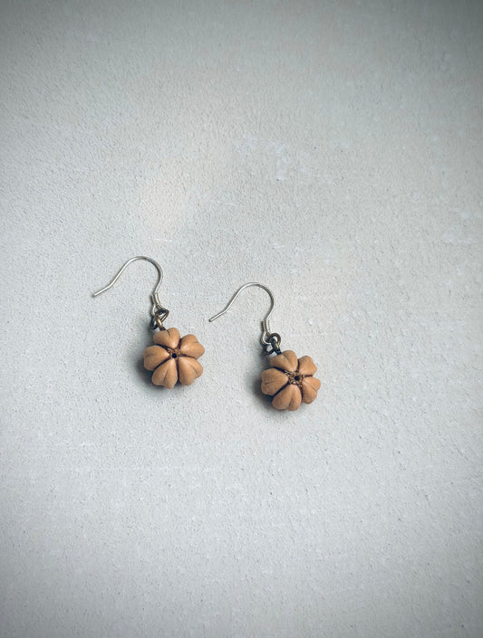 🌸 Five Blessings Bodhi Earrings 925 Silver Hook