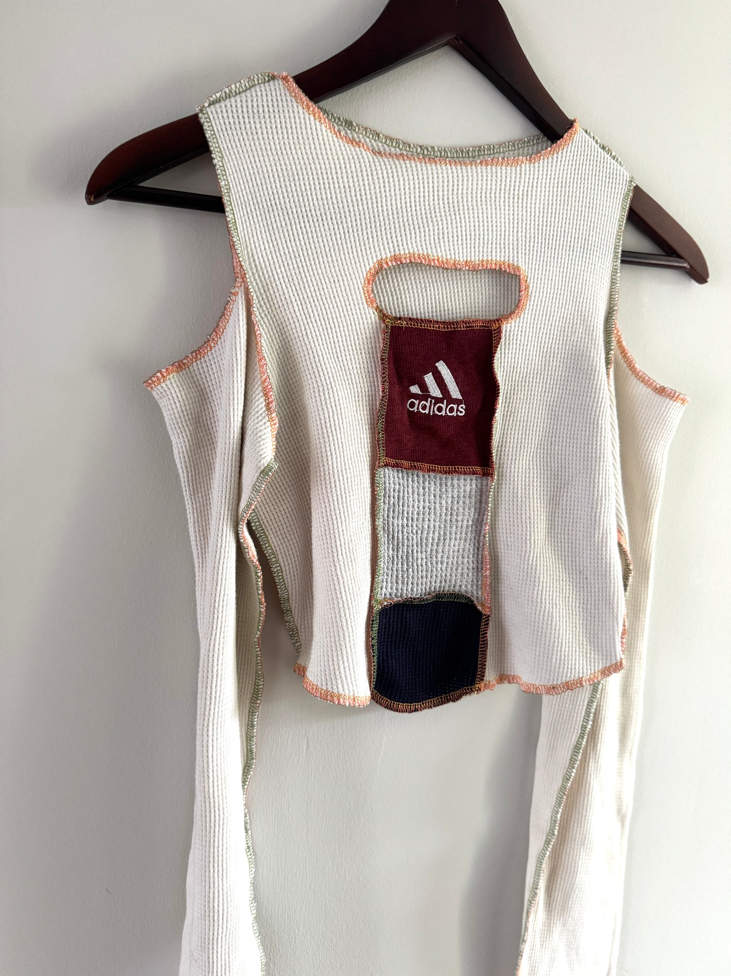 Y2K Deconstructed Knit Top – Long Sleeve Cut-Out