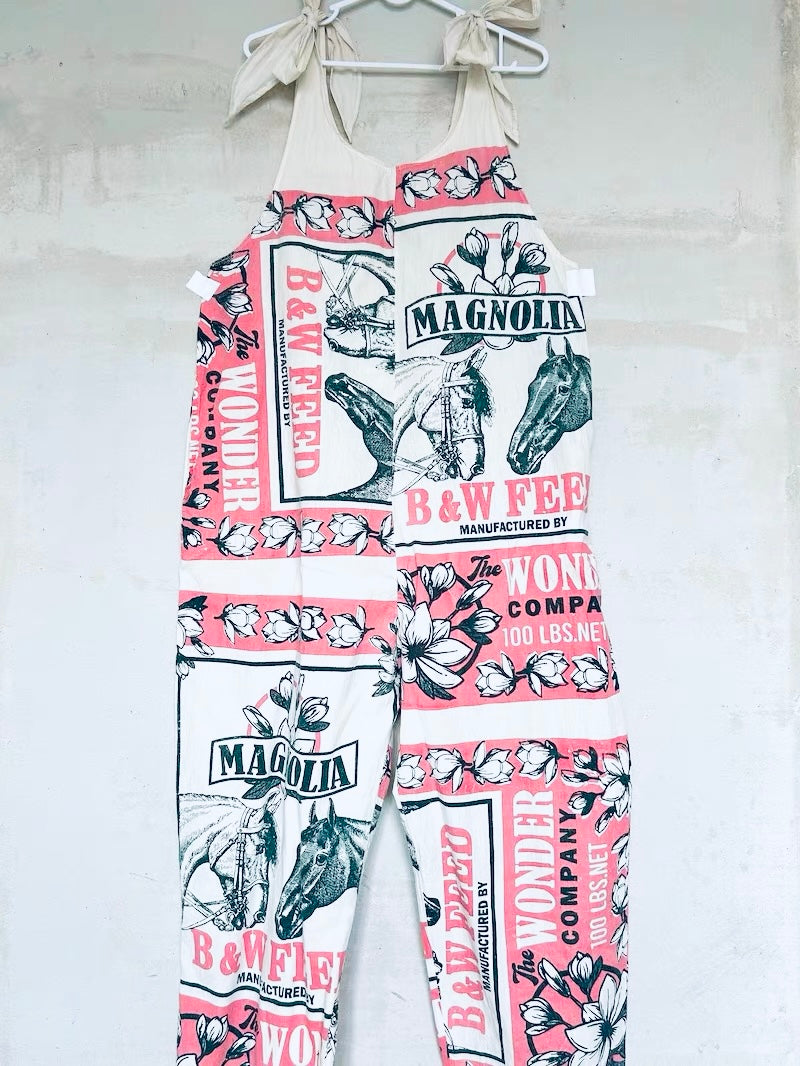 Vintage Thai Cotton Jumpsuit