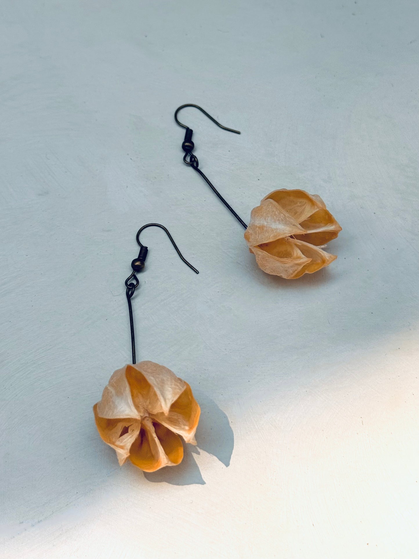 Rose Shell Blossom Earrings – Nature’s Elegance