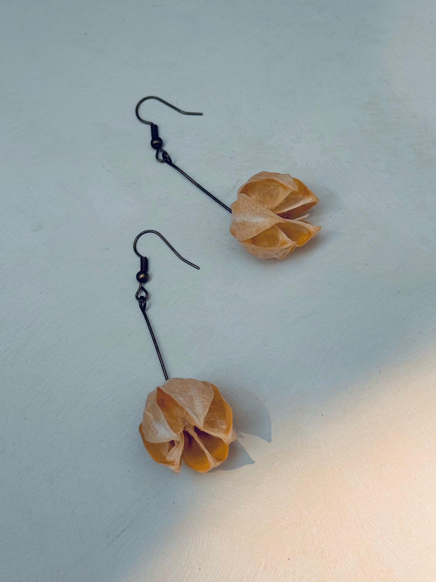 Rose Shell Blossom Earrings – Nature’s Elegance