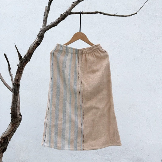 Handmade Patchwork Cotton Skirt – One-of-a-Kind