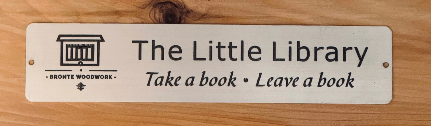 Handcrafted Cedar Little Free Library | Storybook Cottage Style | Oakville Built
