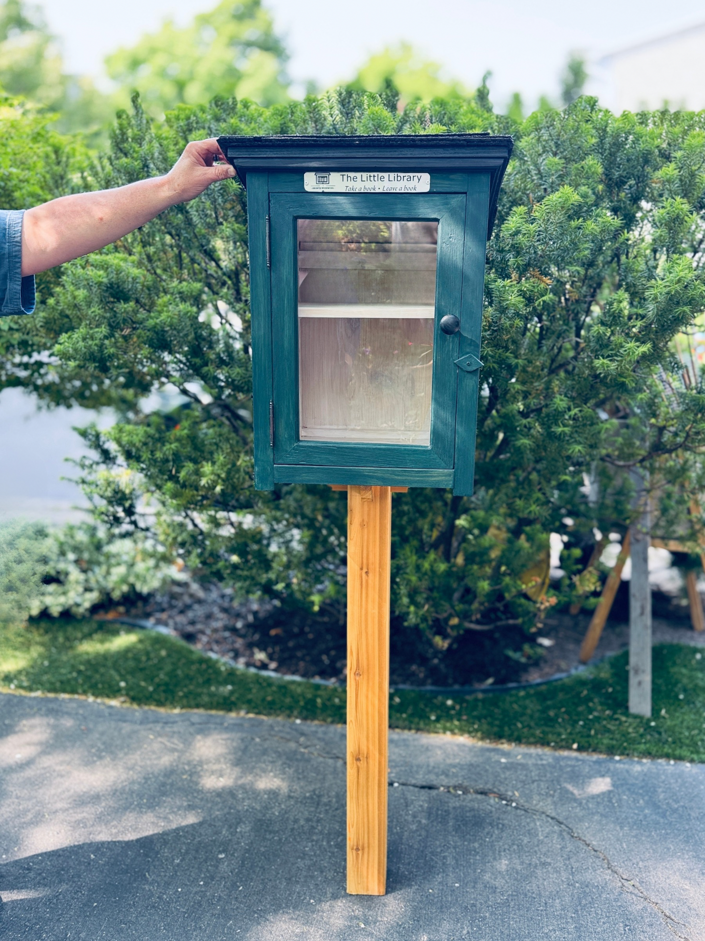 2-Tier Little Free Library — Bronte Woodwork Collection