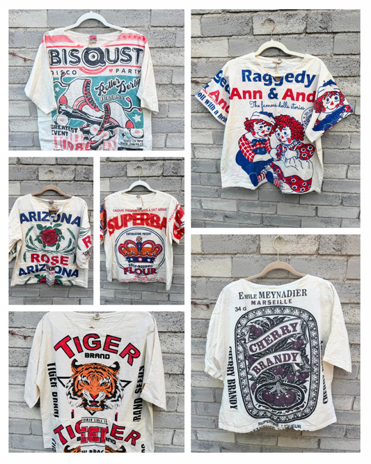 Vintage Retro Graphic Top – Limited Edition