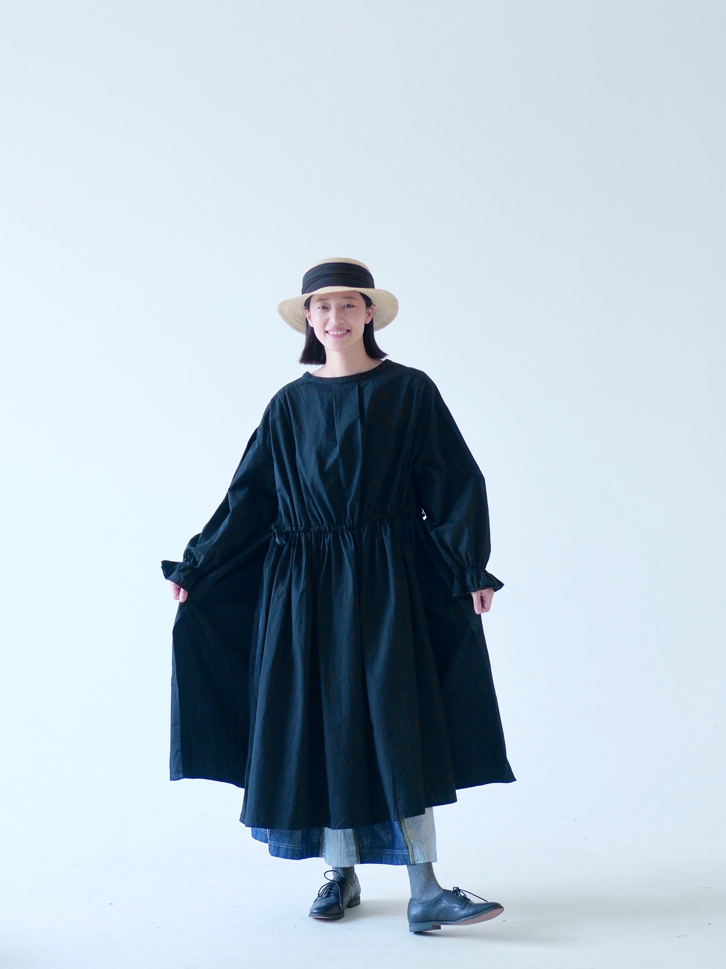 Relaxed Fit Navy Dress