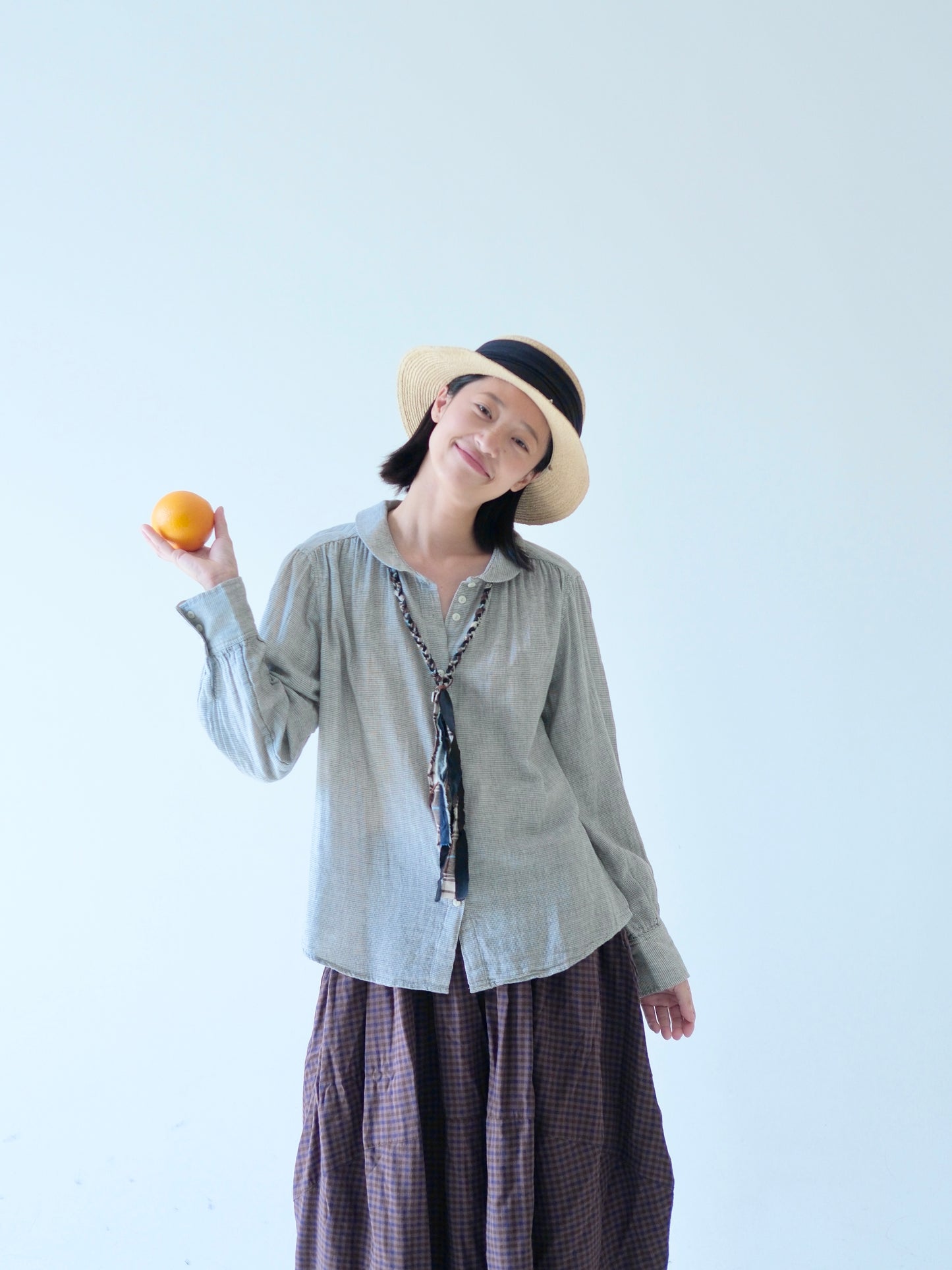Soft Cotton Blouse – Made in Japan